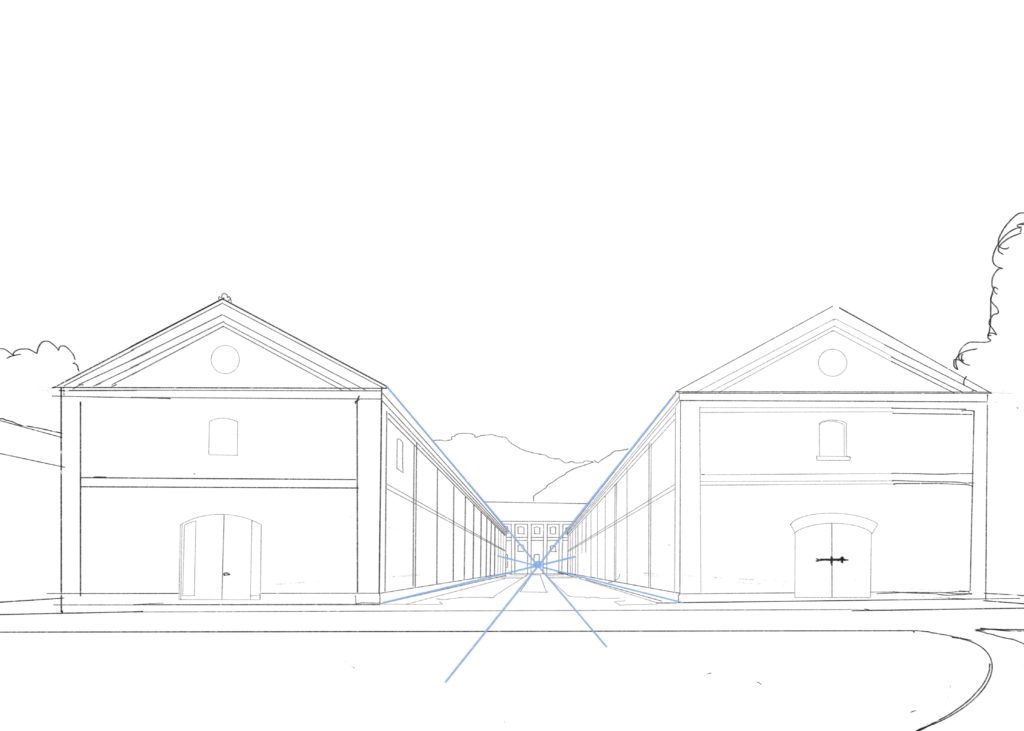 制作途中イラスト 線画